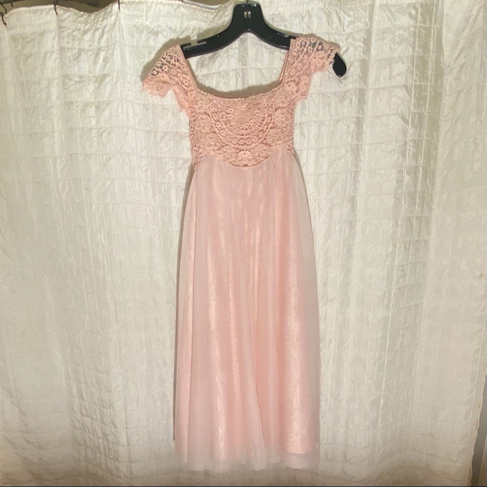Monsoon Girls Dress Beautifully Detailed